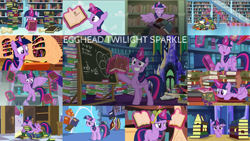 Size: 1978x1114 | Tagged: safe, derpibooru import, edit, edited screencap, editor:quoterific, screencap, twilight sparkle, twilight sparkle (alicorn), unicorn twilight, alicorn, unicorn, best gift ever, castle mane-ia, friendship is magic, keep calm and flutter on, made in manehattan, pinkie apple pie, princess spike (episode), the crystal empire, the crystalling, the cutie pox, the end in friend, the fault in our cutie marks, adorkable, big crown thingy, book, book nest, bookshelf, bored, cute, dork, ears, element of magic, floppy ears, golden oaks library, hearts and hooves day, jewelry, library, quill, regalia, scroll, that pony sure does love books, twiabetes, twilight's canterlot home, twilight's castle