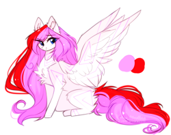 Size: 2970x2358 | Tagged: safe, artist:krissstudios, derpibooru import, oc, oc:mizhore, pegasus, pony, female, mare, simple background, solo, white background