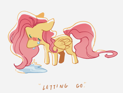 Size: 1081x823 | Tagged: safe, artist:yuyusunshine, derpibooru import, fluttershy, pony, chibi, crying, simple background, solo, white background