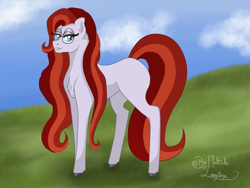 Size: 4000x3000 | Tagged: safe, artist:loopina, derpibooru import, oc, oc:miosha, changeling, earth pony, female