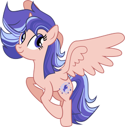 Size: 7091x7202 | Tagged: safe, artist:shootingstarsentry, derpibooru import, oc, oc:midnight light, alicorn, pony, absurd resolution, base used, female, mare, offspring, parent:flash sentry, parent:twilight sparkle, parents:flashlight, simple background, solo, transparent background