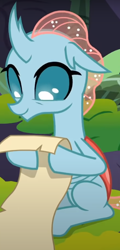 Size: 366x762 | Tagged: safe, derpibooru import, screencap, ocellus, changedling, changeling, the hearth's warming club, cropped, cute, diaocelles, female, solo