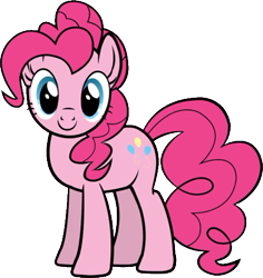 Size: 479x508 | Tagged: safe, artist:thomasdafoestudios, artist:tridashie, derpibooru import, edit, edited screencap, screencap, pinkie pie, earth pony, pony, background removed, looking at you, not a vector, pinkie promise, simple background, solo, transparent background