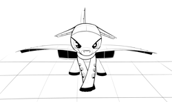 Size: 2185x1303 | Tagged: artist needed, safe, derpibooru import, oc, oc only, original species, plane pony, crossed hooves, cute, digital art, ears, floppy ears, looking at you, male, ocbetes, plane, simple background, solo, spread wings, stance, tu-144, tupolev tu-144, white background, wings