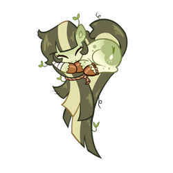 Size: 2000x2000 | Tagged: safe, artist:seasemissary, derpibooru import, oc, oc:spring onion, earth pony, pony, female, heart pony, mare, simple background, solo, transparent background