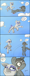 Size: 2000x5000 | Tagged: safe, artist:keeponhatin, derpibooru import, oc, oc:air liner, oc:blitz, original species, plane pony, 4 panel comic, a-10 thunderbolt ii, adorable face, boeing 707, boeing 737, bunting, cloud, comic, cute, daaaaaaaaaaaw, fast, floating, flying, heartwarming in hindsight, hilarious in hindsight, looking at each other, looking at someone, nuzzling, ocbetes, plane, purring, scared, shocked, silly, sky, slow, smiling, surprised, talking, text, vrrr