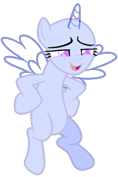 Size: 477x716 | Tagged: safe, artist:lilith1light, derpibooru import, oc, oc only, alicorn, pony, alicorn oc, base, bipedal, eyelashes, female, horn, mare, simple background, smiling, solo, transparent background, wings