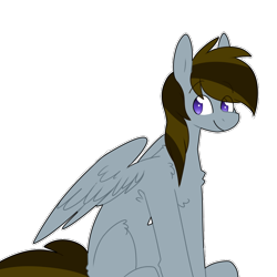 Size: 900x900 | Tagged: safe, artist:puppie, derpibooru import, oc, oc only, oc:rockyroadic, pegasus, pony, cute, photo, simple background, solo, transparent background