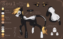 Size: 3559x2246 | Tagged: safe, artist:thelazyponyy, derpibooru import, oc, oc only, oc:soul, earth pony, pony, earth pony oc, raised hoof, raised leg, reference sheet, solo