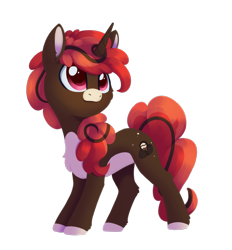 Size: 1708x1844 | Tagged: safe, artist:dusthiel, derpibooru import, oc, oc only, pony, unicorn, brown coat, cheek fluff, chest fluff, coat markings, colored hooves, colored pinnae, facial markings, female, full body, leg fluff, mare, pale belly, simple background, snip (coat marking), solo, standing, transparent background