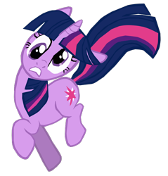 Size: 688x721 | Tagged: safe, artist:benpictures1, twilight sparkle, unicorn twilight, pony, unicorn, friendship is magic, cute, derp, female, gritted teeth, inkscape, mare, simple background, solo, teeth, transparent background, twiabetes, vector