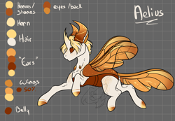 Size: 2401x1659 | Tagged: safe, artist:thelazyponyy, derpibooru import, oc, oc only, changedling, changeling, changedling oc, changeling oc, horn, reference sheet, solo, wings