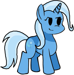 Size: 521x527 | Tagged: safe, artist:supersamyoshi, derpibooru import, trixie, simple background, solo, transparent background