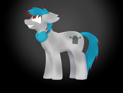 Size: 5000x3800 | Tagged: safe, derpibooru import, oc, oc:the living tombstone, earth pony, pony, september, solo, stream, throwback