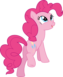 Size: 3000x3657 | Tagged: safe, artist:cloudyglow, derpibooru import, pinkie pie, pinkie pride, .ai available, butt, cute, diapinkes, plot, simple background, solo, transparent background, vector