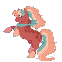 Size: 2000x2000 | Tagged: safe, artist:uunicornicc, derpibooru import, oc, earth pony, pony, female, magical gay spawn, mare, offspring, parent:hitch trailblazer, parent:sprout cloverleaf, parents:hitchsprout, simple background, solo, transparent background