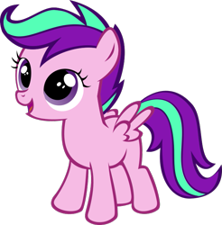 Size: 699x710 | Tagged: safe, artist:ephemeralpegasus, derpibooru import, aria blaze, scootaloo, pegasus, pony, female, filly, foal, palette swap, recolor, simple background, solo, transparent background, vector