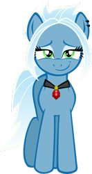 Size: 1024x1924 | Tagged: safe, artist:ephemeralpegasus, derpibooru import, oc, oc only, pony, .svg available, female, gem, looking at you, mare, simple background, solo, transparent background, vector