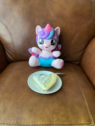 Size: 3024x4032 | Tagged: safe, derpibooru import, princess flurry heart, cake, cute, flurrybetes, food, irl, merchandise, photo