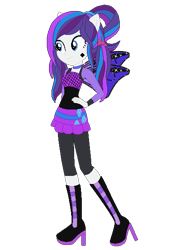 Size: 399x587 | Tagged: safe, artist:selenaede, artist:user15432, derpibooru import, rarity, human, equestria girls, alternate hairstyle, bare shoulders, base used, boots, clothes, costume, crossover, cutie mark on clothes, fairy, fairy wings, fairyized, halloween, halloween costume, hallowinx, hand on hip, high heel boots, high heels, long hair, pigtails, ponied up, ponytail, purple dress, purple wings, shoes, simple background, sparkly wings, transparent background, wings, winx, winx club, winxified