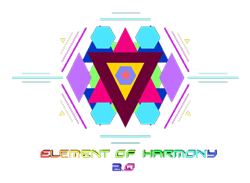 Size: 934x682 | Tagged: safe, artist:matriximal, artist:voltapony, derpibooru import, element of generosity, element of honesty, element of kindness, element of laughter, element of loyalty, element of magic, elements of harmony, elements of harmony 2.0, geometry dash, no pony, remake, simple background, transparent background