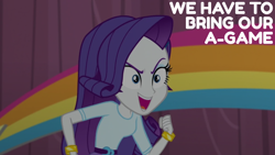 Size: 1920x1080 | Tagged: safe, derpibooru import, edit, edited screencap, editor:quoterific, screencap, rarity, dance magic, equestria girls, spoiler:eqg specials, solo