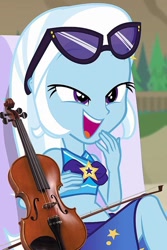 Size: 681x1022 | Tagged: safe, derpibooru import, edit, edited screencap, editor:weyantonio26, screencap, trixie, better together, equestria girls, forgotten friendship, clothes, cropped, swimsuit