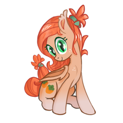 Size: 1700x1700 | Tagged: safe, artist:terra0940, derpibooru exclusive, derpibooru import, oc, oc only, oc:persimmonika, bat pony, pony, 2023 community collab, bat pony oc, derpibooru community collaboration, fangs, freckles, looking at you, simple background, smiling, solo, transparent background