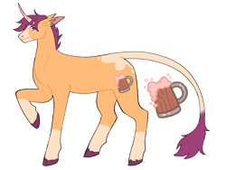 Size: 1280x960 | Tagged: safe, artist:s0ftserve, derpibooru import, oc, oc only, oc:cider sugar, pony, unicorn, horn, magical lesbian spawn, male, offspring, parent:applejack, parent:rarity, parents:rarijack, simple background, solo, stallion, transparent background, unicorn oc