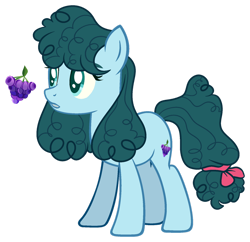 Size: 1280x1239 | Tagged: safe, artist:lanternik, derpibooru import, marble pie, earth pony, pony, base used, female, mare, redesign, simple background, solo, transparent background