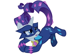 Size: 482x375 | Tagged: safe, artist:benpictures1, radiance, rarity, pony, unicorn, power ponies (episode), cute, female, inkscape, mare, power ponies, raribetes, simple background, solo, transparent background, vector