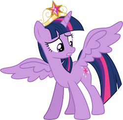 Size: 3083x3000 | Tagged: safe, artist:cloudyglow, derpibooru import, twilight sparkle, twilight sparkle (alicorn), alicorn, pony, equestria girls, equestria girls (movie), .ai available, big crown thingy, element of magic, jewelry, regalia, simple background, solo, transparent background, vector