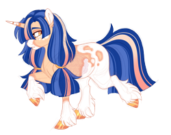 Size: 2900x2300 | Tagged: safe, artist:gigason, derpibooru import, oc, oc:blue apple, pony, unicorn, female, magical lesbian spawn, mare, offspring, parent:applejack, parent:twilight sparkle, parents:twijack, simple background, solo, transparent background