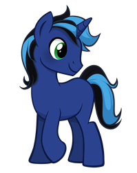 Size: 1832x2302 | Tagged: safe, artist:pandan009, derpibooru exclusive, derpibooru import, oc, oc only, pony, unicorn, blushing, derpibooru community collaboration, high res, horn, show accurate, simple background, smiling, solo, transparent background, unicorn oc