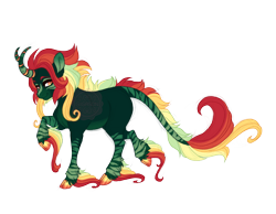 Size: 3600x2800 | Tagged: safe, artist:gigason, derpibooru import, oc, oc only, oc:heliconia, bicorn, pony, unicorn, curved horn, eyebrows, female, high res, horn, looking at you, mare, multiple horns, raised hoof, raised leg, simple background, smiling, smiling at you, solo, transparent background, unicorn oc