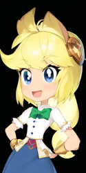 Size: 384x768 | Tagged: safe, derpibooru import, machine learning generated, applejack, human, equestria girls, anime, black background, cute, female, jackabetes, pinegraph, simple background, solo