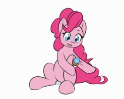 Size: 800x640 | Tagged: safe, artist:dstears, derpibooru import, pinkie pie, earth pony, pony, animated, ball, cup, cute, diapinkes, female, game, gif, kendama, mare, playing, simple background, solo, tongue, tongue out, white background