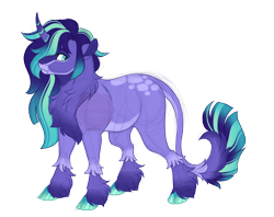 Size: 2900x2300 | Tagged: safe, artist:gigason, derpibooru import, oc, oc:northern light, pony, unicorn, cloven hooves, male, offspring, parent:twilight sparkle, simple background, solo, stallion, transparent background