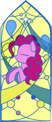 Size: 2512x5849 | Tagged: safe, artist:c.a.m.e.l.l.i.a, derpibooru import, pinkie pie, earth pony, pony, solo, window