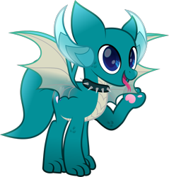 Size: 1545x1617 | Tagged: safe, artist:lincolnbrewsterfan, derpibooru exclusive, derpibooru import, oc, oc only, oc:puppy love, dracony, dragon, hybrid, pony, rainbow roadtrip, .svg available, 2023 community collab, blue eyes, bonus, choker, collar, cute, derpibooru community collaboration, dracony oc, dragon oc, forked tongue, gift art, happy, heart, horn, horns, looking at you, male, movie accurate, non-pony oc, ocbetes, paw pads, paws, pose, scales, simple background, smiling, smiling at you, solo, spiked choker, spiked collar, svg, tongue, tongue out, translucent, transparent background, transparent wings, underpaw, vector, wings