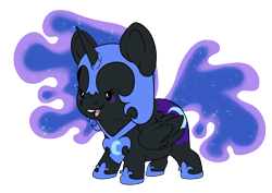 Size: 7016x4961 | Tagged: safe, artist:cutepencilcase, derpibooru import, nightmare moon, alicorn, pony, simple background, solo, transparent background