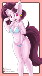 Size: 2160x3840 | Tagged: safe, artist:maximus, derpibooru import, oc, anthro, unicorn