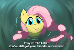 Size: 957x652 | Tagged: safe, artist:owlnon, derpibooru import, fluttershy, pegasus, pony, :p, cute, daaaaaaaaaaaw, shyabetes, solo, swimming, tongue, tongue out