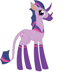 Size: 1200x1200 | Tagged: safe, artist:prixy05, derpibooru import, twilight sparkle, abada, abadafied, simple background, solo, species swap, transparent background