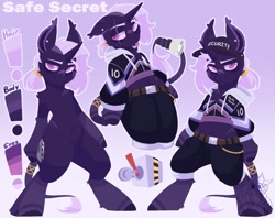 Size: 1585x1255 | Tagged: safe, artist:drawtheuniverse, derpibooru import, oc, oc only, semi-anthro, unicorn, solo