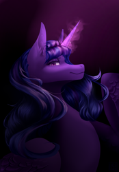 Size: 2167x3114 | Tagged: safe, derpibooru import, oc, oc only, oc:twilight bloom, alicorn, pony, alicorn oc, female, horn, mare, smiling, wings