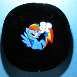 Size: 859x858 | Tagged: safe, artist:malte279, derpibooru import, rainbow dash, pegasus, craft, plate, porcelain, porcelain painting