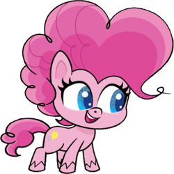 Size: 467x467 | Tagged: safe, artist:pascalmulokozi2, derpibooru import, edit, edited screencap, screencap, pinkie pie, earth pony, pony, g4.5, my little pony: pony life, background removed, female, mare, not a vector, simple background, transparent background