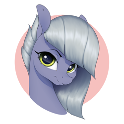 Size: 2750x2750 | Tagged: safe, artist:aquaticvibes, derpibooru import, limestone pie, earth pony, pony, bust, female, frown, looking at you, mare, simple background, solo, white background