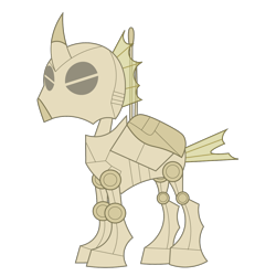 Size: 1200x1200 | Tagged: safe, artist:prixy05, derpibooru import, changeling, b1 battle droid, droid, simple background, solo, star wars, transparent background